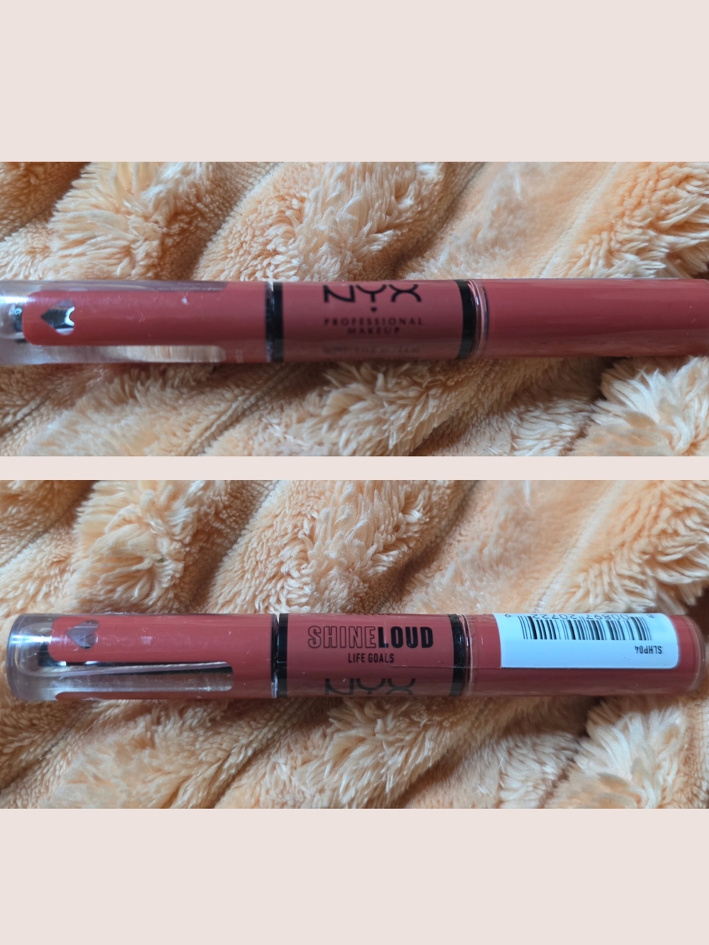 NYX Shine Loud Dual Lip Cream & Gloss - Dusty Rose Life Goals